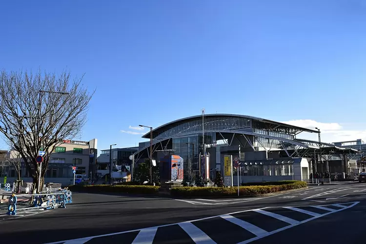 飛田給駅周辺の様子