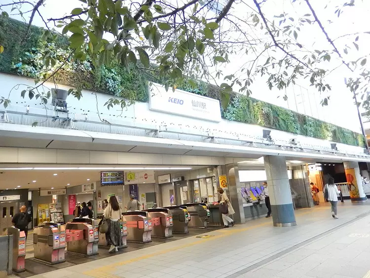 仙川駅周辺の様子