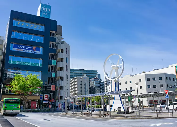 葛西駅周辺の様子