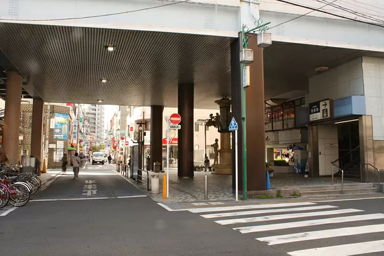 青砥駅周辺の様子