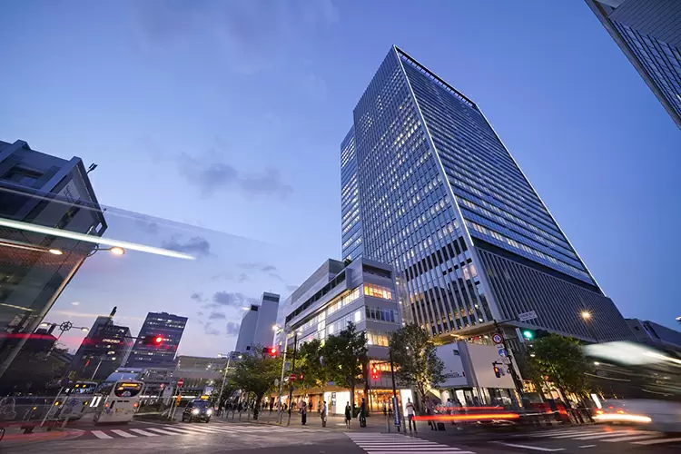 田町駅周辺の様子