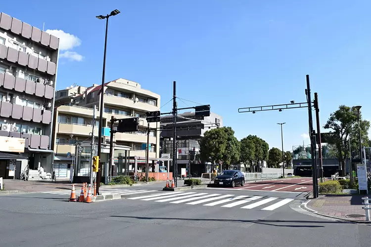 小竹向原駅周辺の様子