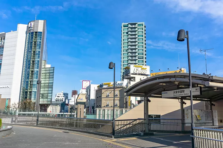 大泉学園駅周辺の様子