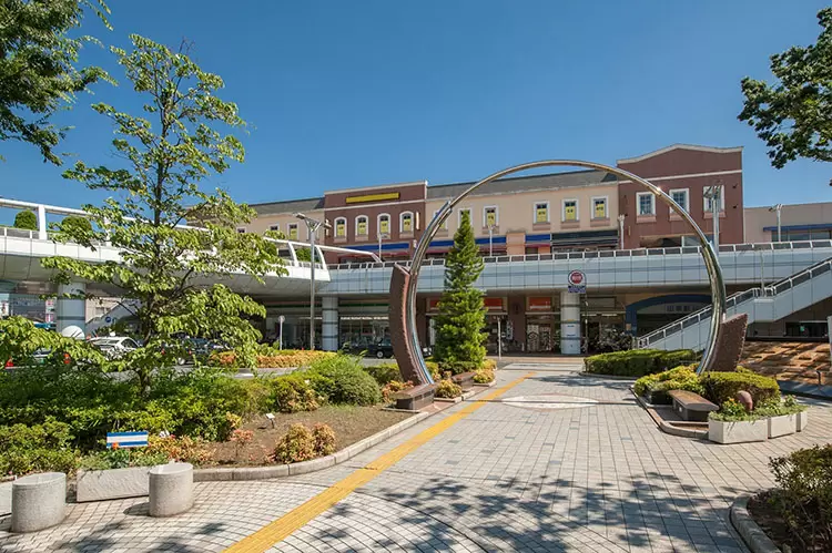 田無駅周辺の様子