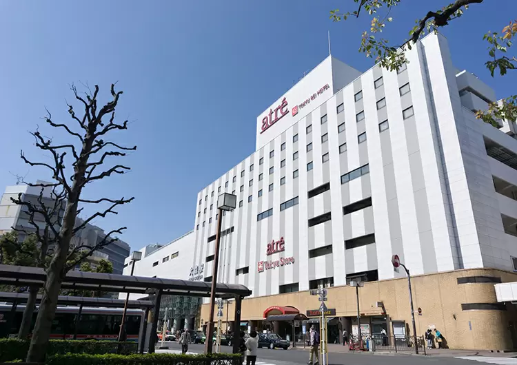 大森駅周辺の様子
