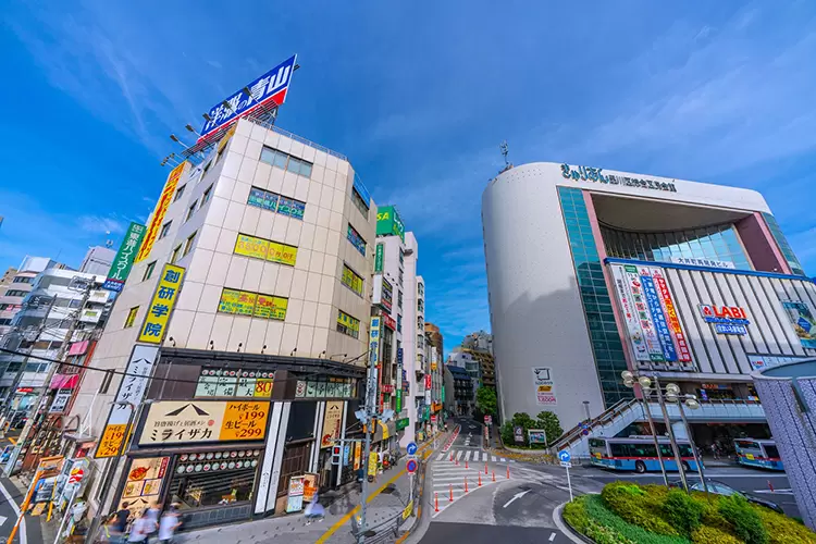大井町駅周辺の様子