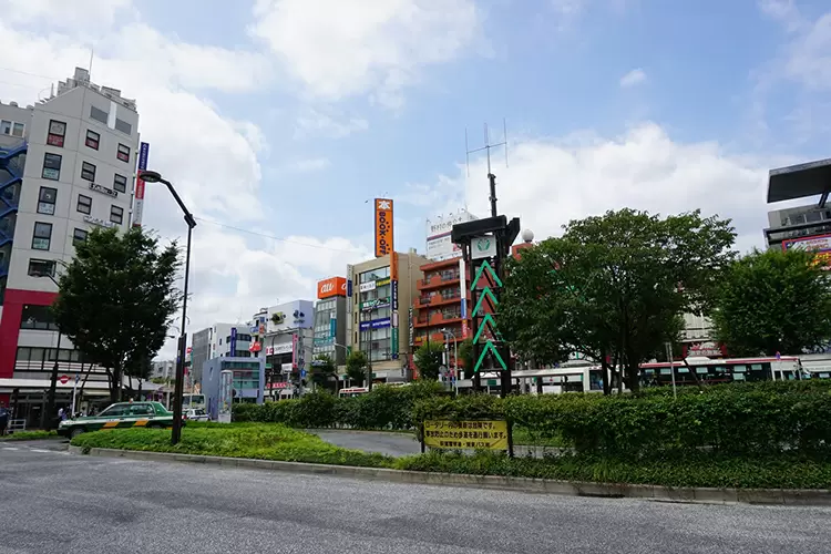 荻窪駅周辺の様子