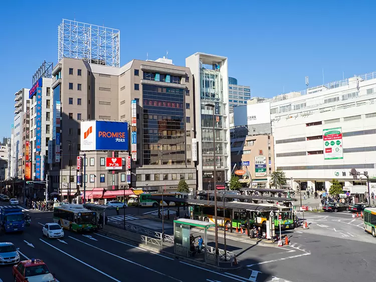 錦糸町駅周辺の様子