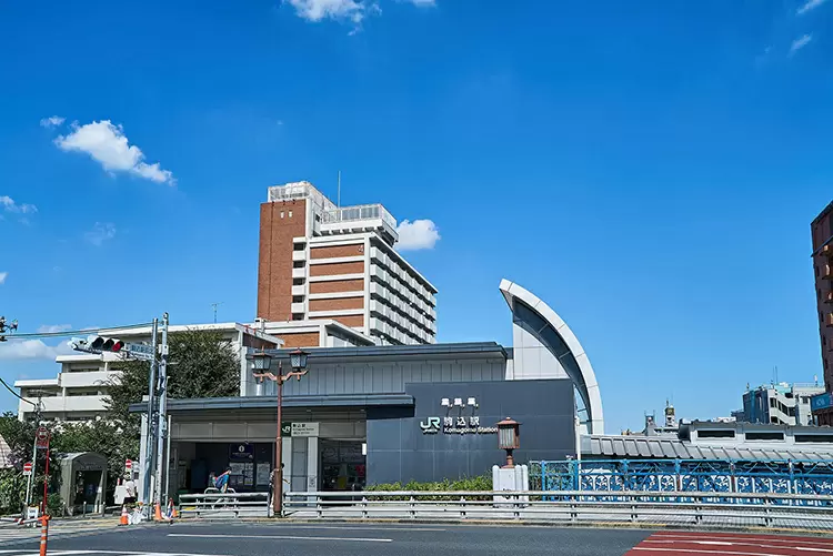 駒込駅周辺の様子