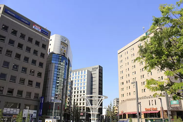 大塚駅周辺の様子