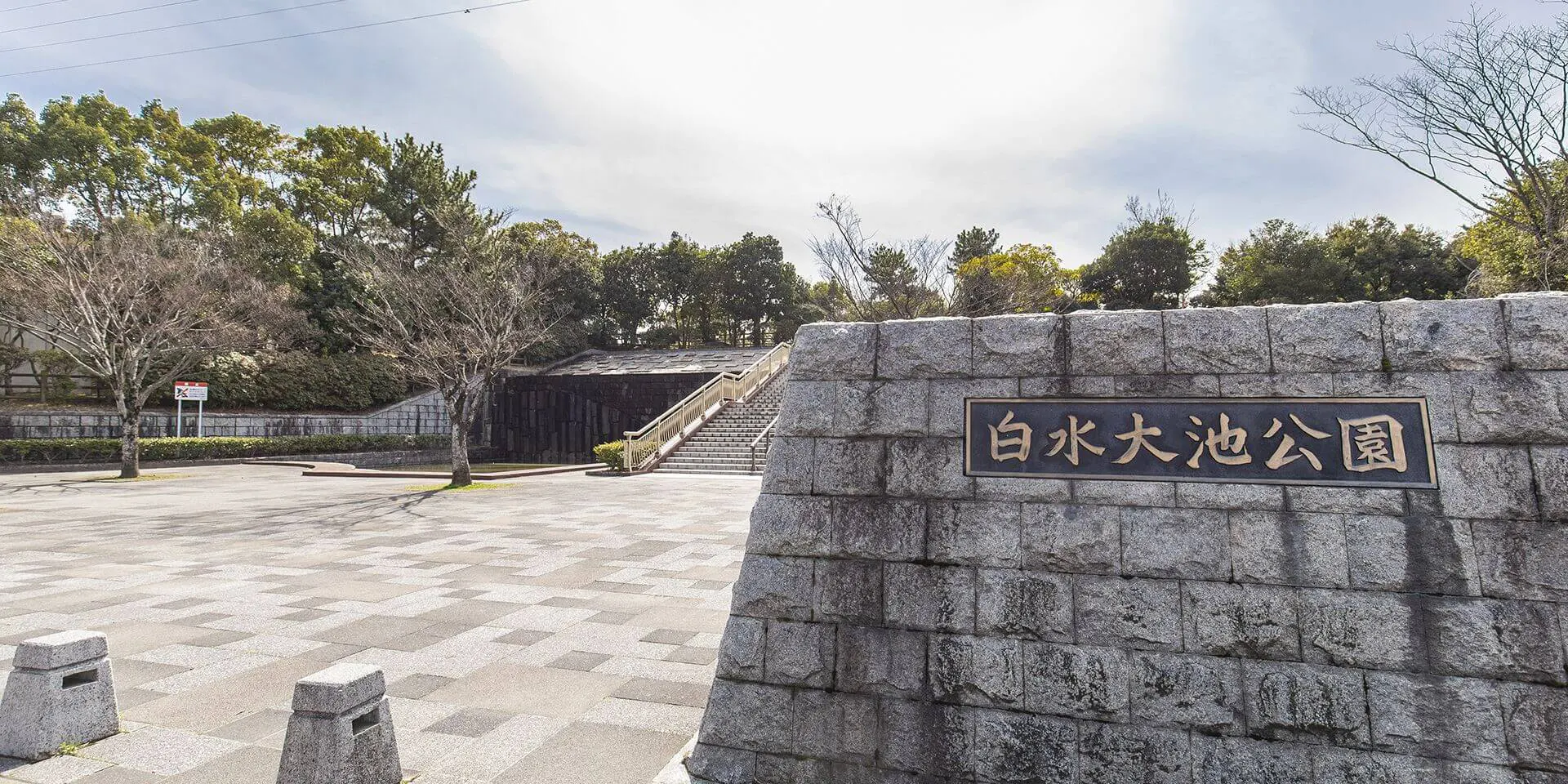 水と緑が豊かな白水大池公園