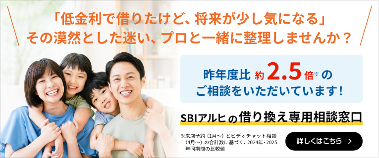 SBIアルヒの借り換え専用相談窓口