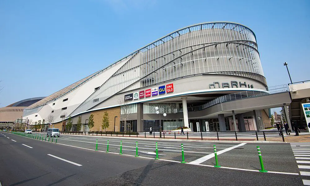 2018年にオープンした大型商業施設「MARK IS 福岡ももち」